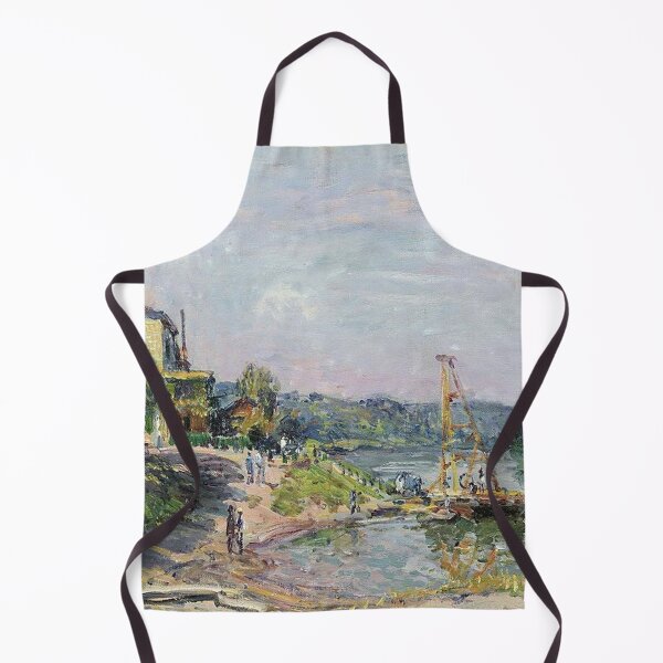 Item preview, Le Petit Bougival by Alfred Sisley designed and sold by tomorrowsart.