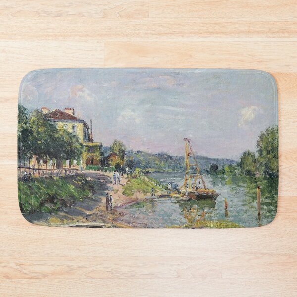 Item preview, Le Petit Bougival by Alfred Sisley designed and sold by tomorrowsart.