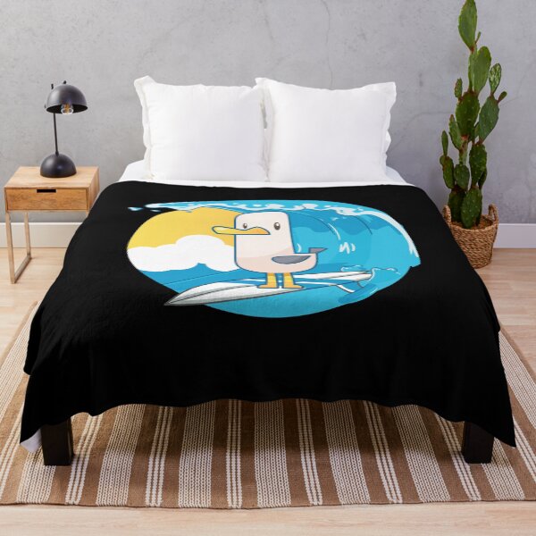 Item preview, Surfing Seagull Cute Bird Kids designed and sold by MooonTees.