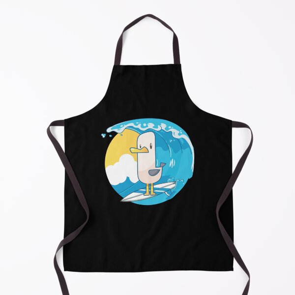 Item preview, Surfing Seagull Cute Bird Kids designed and sold by MooonTees.