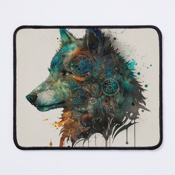 Item preview, Steampunk Animals - Mechanical Wolves designed and sold by MindAsylum.