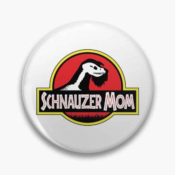 Item preview, (For Bright Background) Jurassic Giant Schnauzer Mom designed and sold by More Cute Dogs.