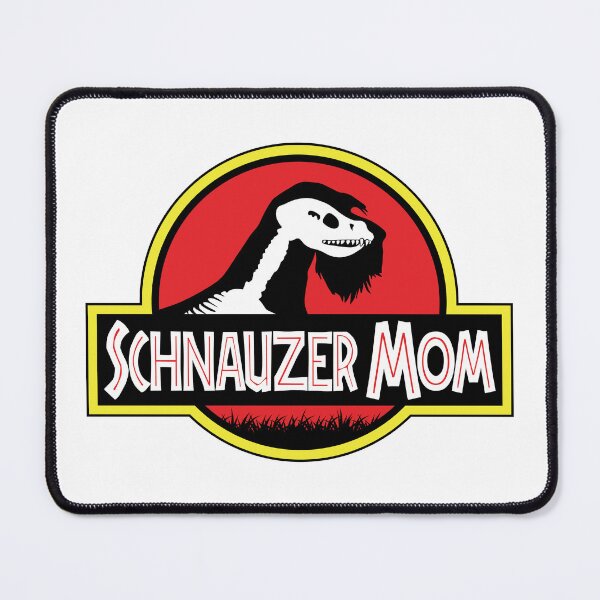 Item preview, (For Bright Background) Jurassic Giant Schnauzer Mom designed and sold by More Cute Dogs.