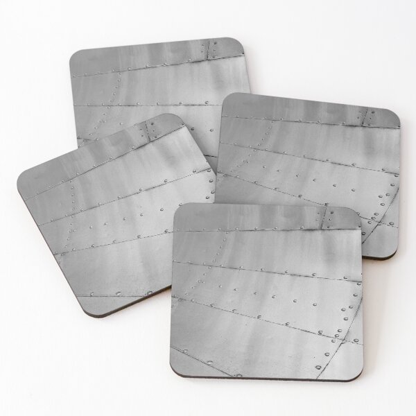 Item preview, Weathered Aircraft Skin Aluminium Abstract designed and sold by Londonimages.