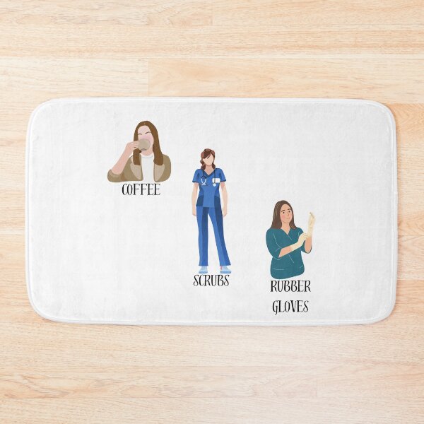 Item preview, Coffee Scrubs And Rubber Gloves - Medical Professionals designed and sold by CarleLS.