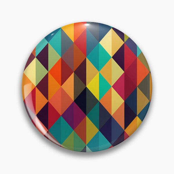 Item preview, Vibrant Geometric Pattern designed and sold by MTJ-Mushrooms.