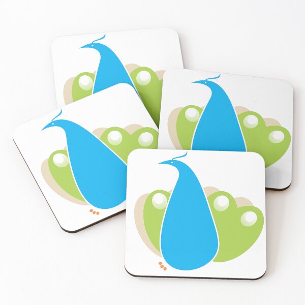 Item preview, Blue and Green Pea Cock Vector Pattern Sesign  designed and sold by skgraphictrafic.
