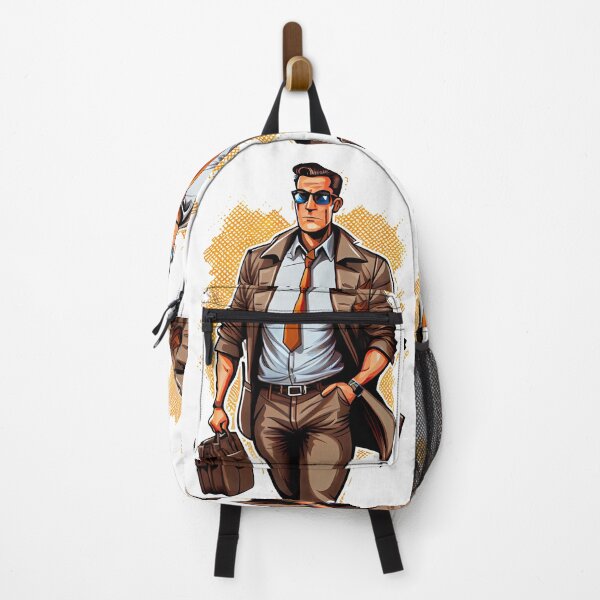 Item preview, Cool Cartoon Elegant Salesman designed and sold by Piotrek0001.