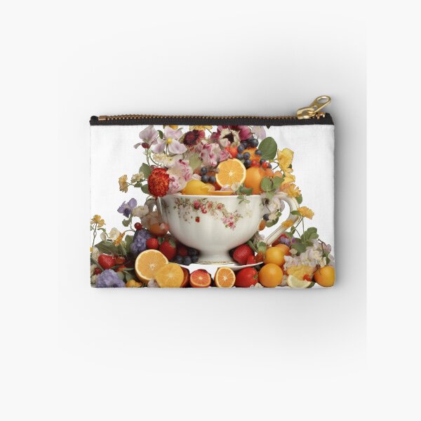 Item preview, Giant Tea cup of fruits and flowers, isolated PNG 22 designed and sold by jetaiart.