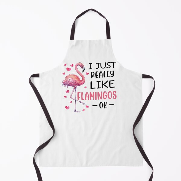 Aperçu de l'œuvre J'aime juste vraiment les flamants roses Ok créée et vendue par SunsetGloww.