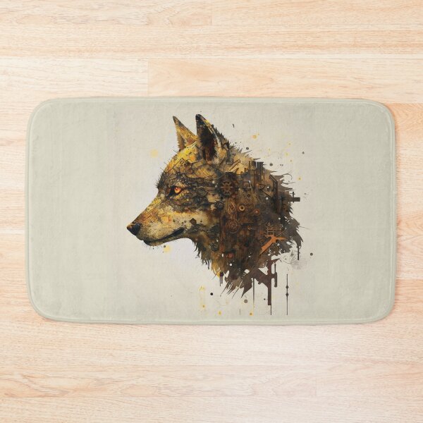 Item preview, Steampunk Animals - Mechanical Wolves #3 designed and sold by MindAsylum.