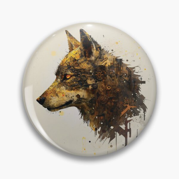 Item preview, Steampunk Animals - Mechanical Wolves #3 designed and sold by MindAsylum.