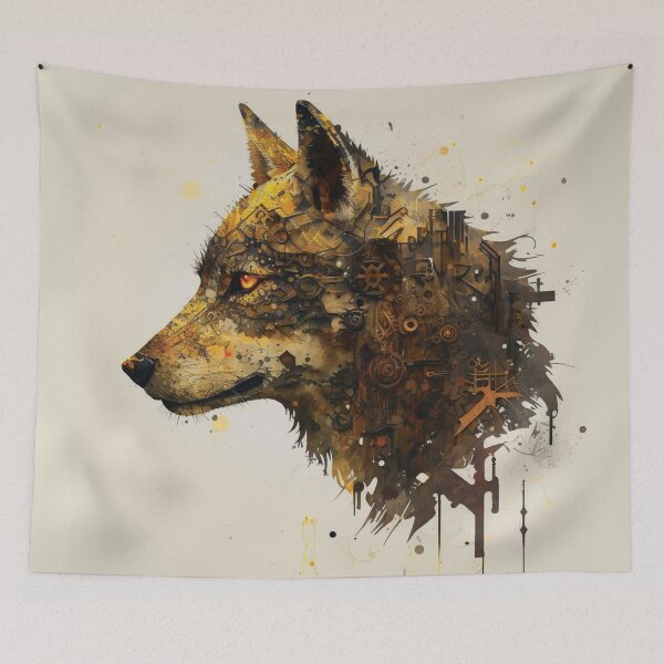 Item preview, Animales Steampunk - Lobos Mecánicos #3 designed and sold by MindAsylum.