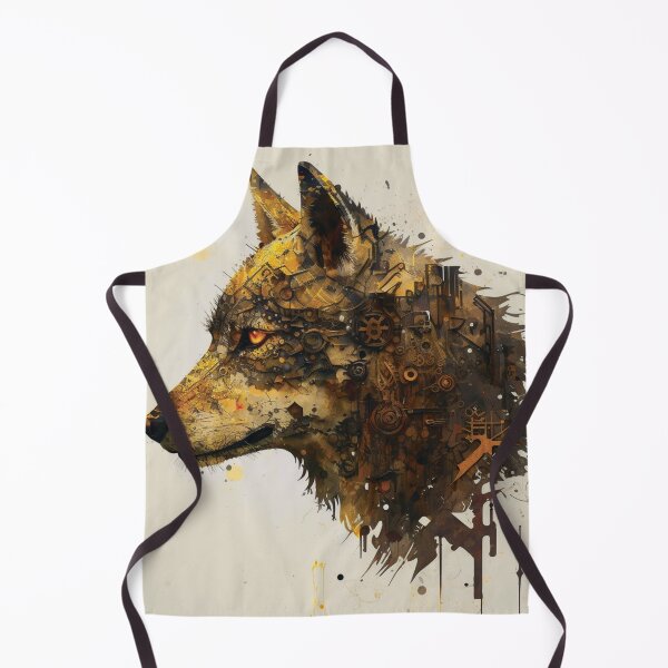 Item preview, Steampunk Animals - Mechanical Wolves #3 designed and sold by MindAsylum.