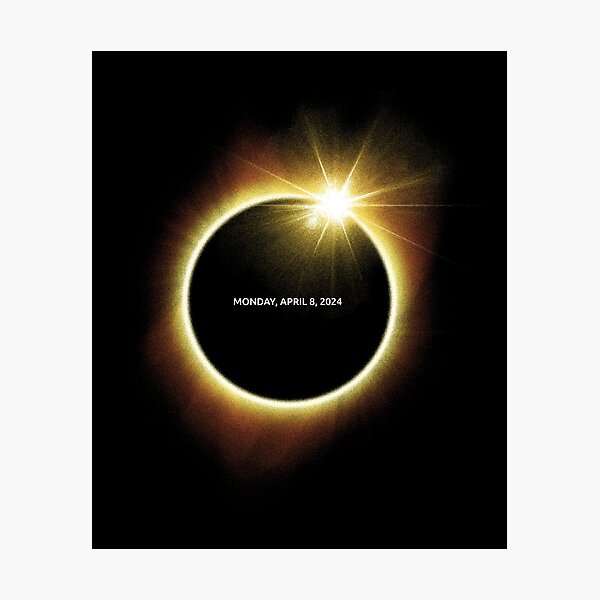 Item preview, Total Solar Eclipse - Monday April 8 2024 designed and sold by buy-on-demand.