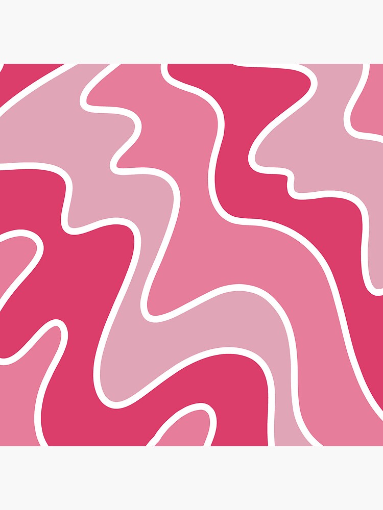 Thumbnail 5 of 5, Coasters (Set of 4), Pink Shades Pattern designed and sold by ZonurePatterns.
