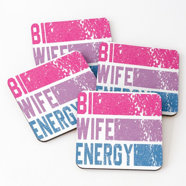 Item preview, BI WIFE ENERGY LGBTQ designed and sold by ShirtTotheMoon.