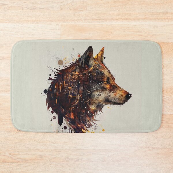 Item preview, Steampunk Animals - Mechanical Wolves #4 designed and sold by MindAsylum.