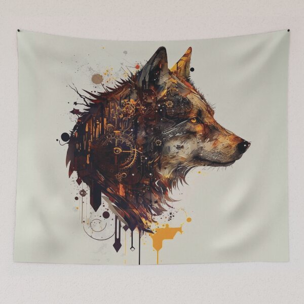 Item preview, Animales Steampunk - Lobos Mecánicos #4 designed and sold by MindAsylum.