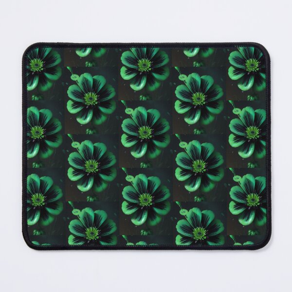 Item preview, Green and Black Night Flower designed and sold by PixaBella.