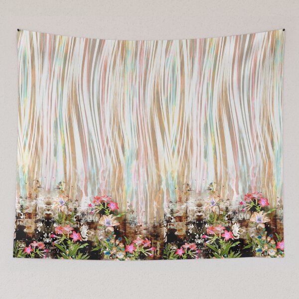 Item preview, Springtime Flowers and Stripes designed and sold by DCM MERCH on Amazon.