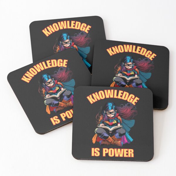 Item preview, KNOWLEDGE IS POWER, GIRL POWER designed and sold by R B Chrystal.
