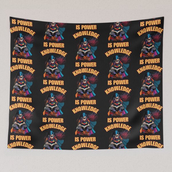 Item preview, KNOWLEDGE IS POWER, GIRL POWER designed and sold by R B Chrystal.