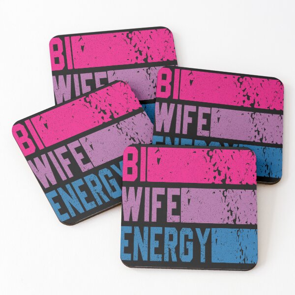 Item preview, BI WIFE ENERGY LGBTQ designed and sold by ShirtTotheMoon.