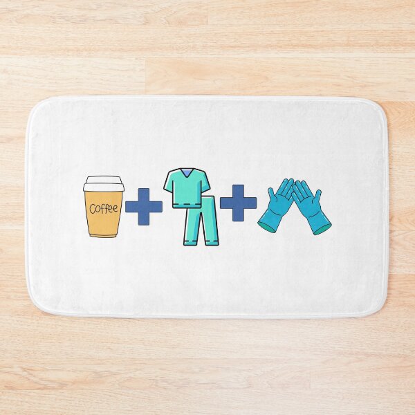 Item preview, Coffee + Scrubs + Rubber Gloves - Medical Professional Checklist designed and sold by CarleLS.