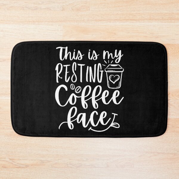 Item preview, This Is My Resting Coffee Face, Funny, Doodle, Coffee Lover designed and sold by Mimielitas-Shop.