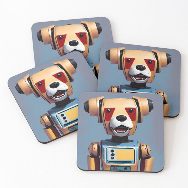 Item preview, Rad Robo Dog - Barney designed and sold by World-of-XYZ.