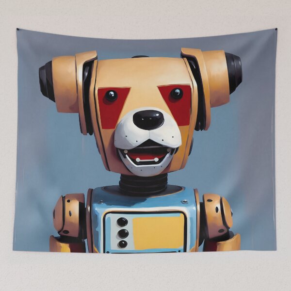 Item preview, Rad Robo Dog - Barney designed and sold by World-of-XYZ.