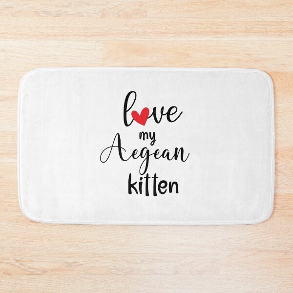 Item preview, love my aegean kitten designed and sold by EmeraldeaArt.
