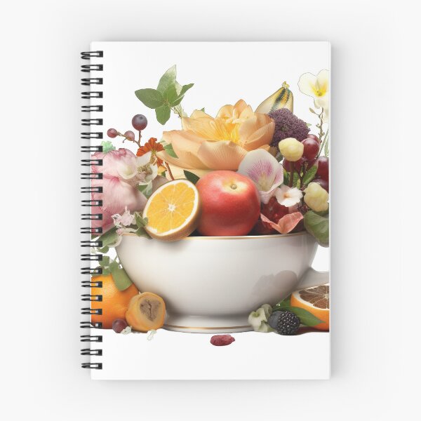 Item preview, Giant Tea cup of fruits and flowers, isolated PNG 23 designed and sold by jetaiart.
