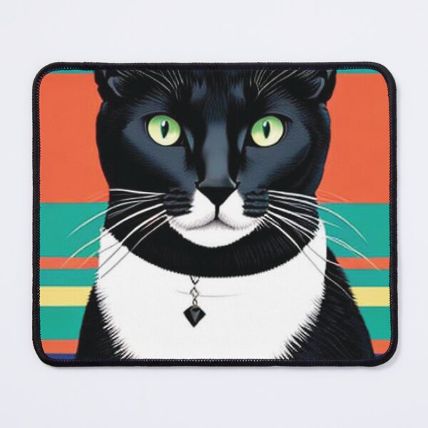 Item preview, cat daddy black cat vintage eighties style cat retro designed and sold by Batiz.