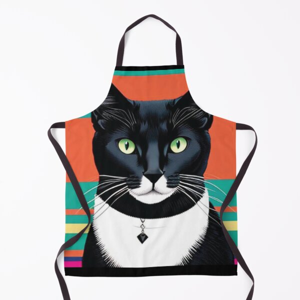 Item preview, cat daddy black cat vintage eighties style cat retro designed and sold by Batiz.