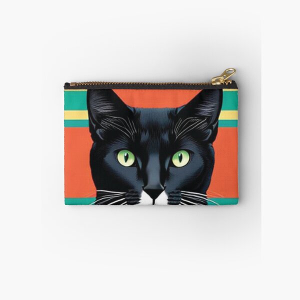 Item preview, cat daddy black cat vintage eighties style cat retro designed and sold by Batiz.