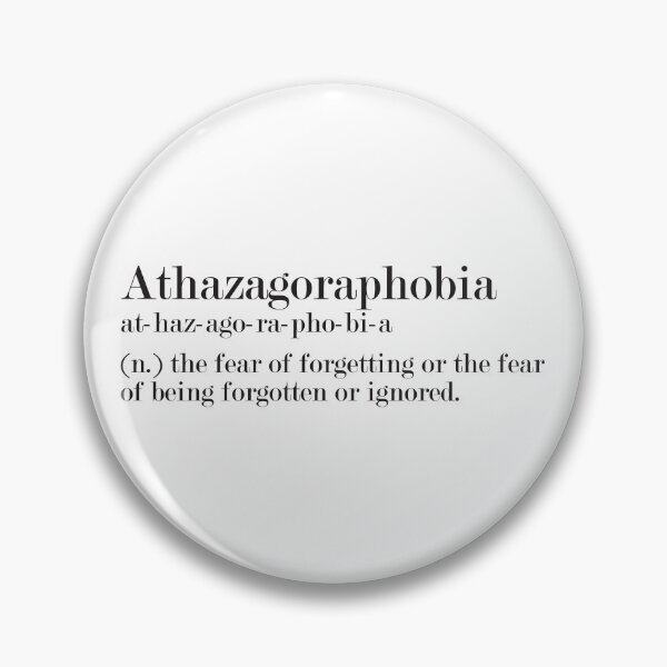 Item preview, Athazagoraphobia - Beautiful Word Definition designed and sold by Zooone.