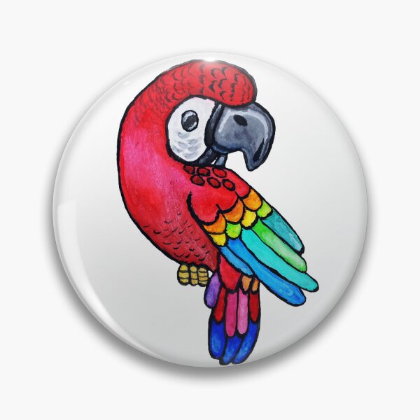 Item preview, Watercolour Parrot  designed and sold by Purpledemon16.
