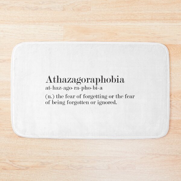 Item preview, Athazagoraphobia - Beautiful Word Definition designed and sold by Zooone.