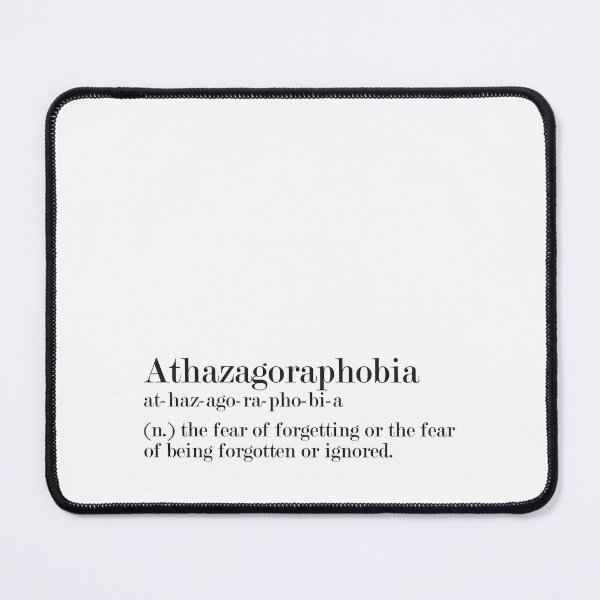 Item preview, Athazagoraphobia - Beautiful Word Definition designed and sold by Zooone.
