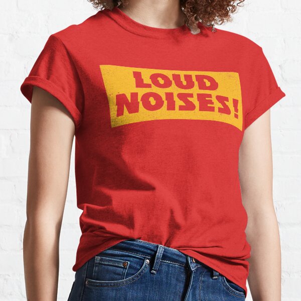 KC Chiefs - Loud Noises - Gold Classic T-Shirt