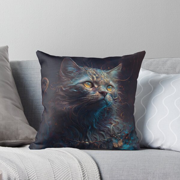 Item preview, Fantasy Cat art #13 designed and sold by YourMajestyLuna.