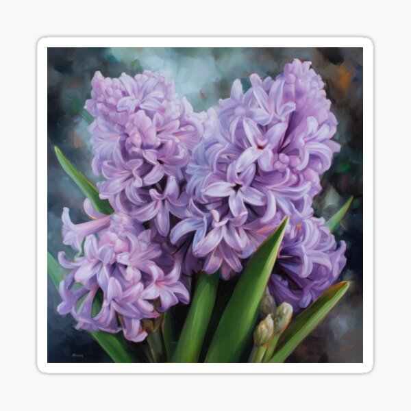 Aperçu de l'œuvre Lavender Hyacinth  créée et vendue par Vanover Designs.