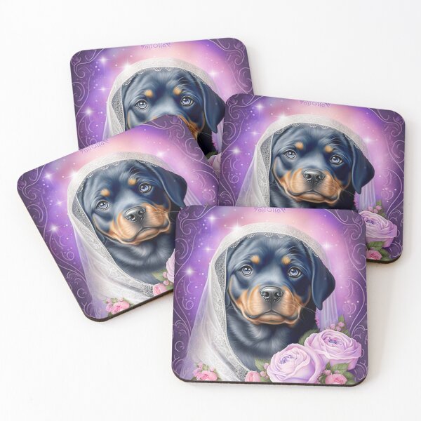 Aperçu de l'œuvre Chiot Saint Rottweiler créée et vendue par Nocturne  Paws.
