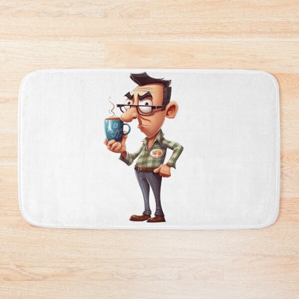 Item preview, Coffee Connoisseur: Brew-tastic Adventures Canvas Print designed and sold by TheCreativeFab.