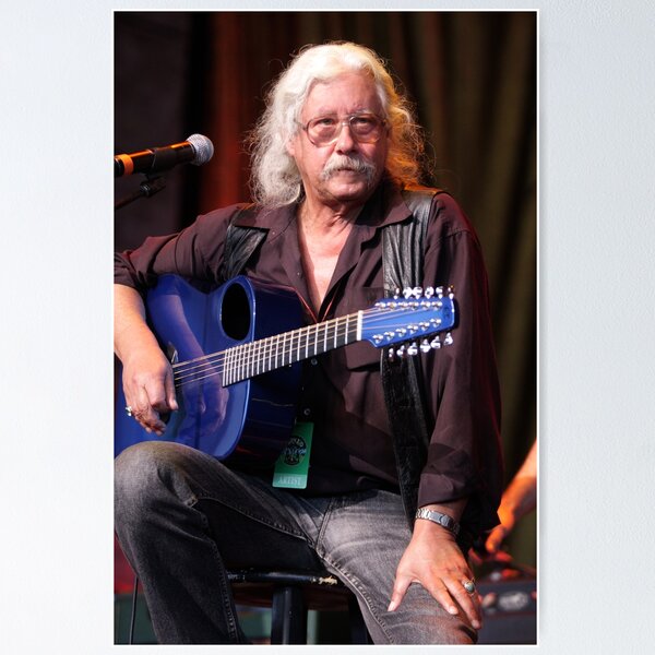 Arlo Guthrie - Photograph Poster