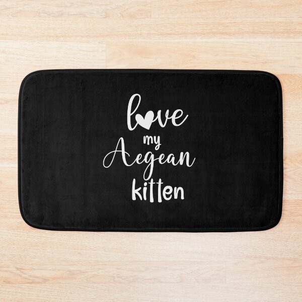 Item preview, love my aegean kitten (white) designed and sold by EmeraldeaArt.