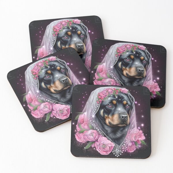 Item preview, Rosey Rottweiler designed and sold by Nocturne  Paws.