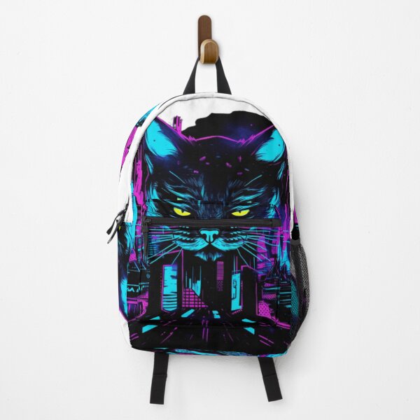 Item preview, Cyberpunk Protector Kitty Cat designed and sold by Bad Kitties.